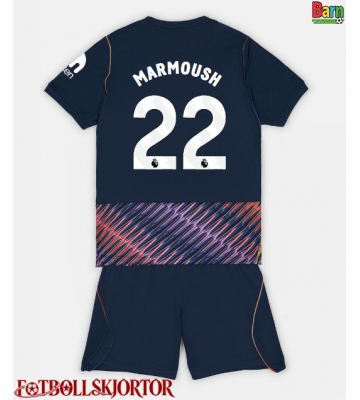 Tottenham Hotspur Omar Marmoush #22 Borta Kläder Barn 2026-27 Kortärmad (+ Korta byxor)